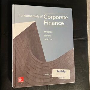 Fundamentals of Corporate Finance textbook
